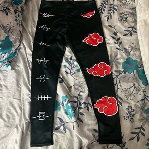 Naruto Akatsuki Leggings